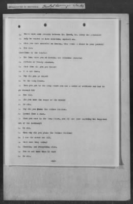 251-300 > 272 - Memo from Emmett J. Scott to Genl. E.L. Munson, Chief, Morale Branch. Re: Report made by colored Sgts. Cyrus W. Perry and I.H. Holmon.