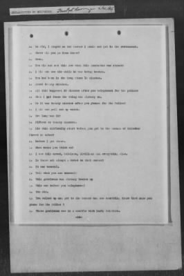 Thumbnail for 251-300 > 272 - Memo from Emmett J. Scott to Genl. E.L. Munson, Chief, Morale Branch. Re: Report made by colored Sgts. Cyrus W. Perry and I.H. Holmon.