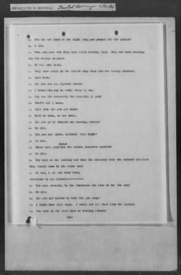 Thumbnail for 251-300 > 272 - Memo from Emmett J. Scott to Genl. E.L. Munson, Chief, Morale Branch. Re: Report made by colored Sgts. Cyrus W. Perry and I.H. Holmon.