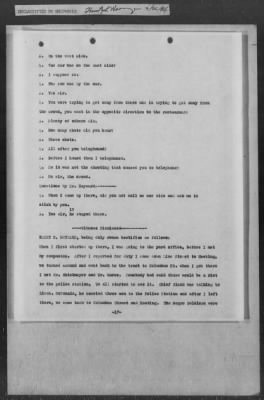 251-300 > 272 - Memo from Emmett J. Scott to Genl. E.L. Munson, Chief, Morale Branch. Re: Report made by colored Sgts. Cyrus W. Perry and I.H. Holmon.