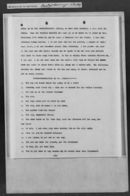 251-300 > 272 - Memo from Emmett J. Scott to Genl. E.L. Munson, Chief, Morale Branch. Re: Report made by colored Sgts. Cyrus W. Perry and I.H. Holmon.