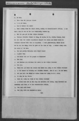 251-300 > 272 - Memo from Emmett J. Scott to Genl. E.L. Munson, Chief, Morale Branch. Re: Report made by colored Sgts. Cyrus W. Perry and I.H. Holmon.