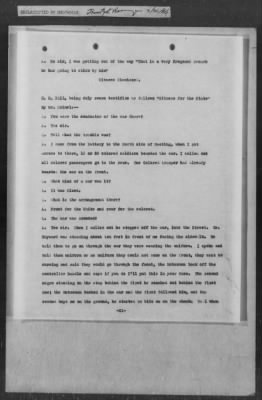 Thumbnail for 251-300 > 272 - Memo from Emmett J. Scott to Genl. E.L. Munson, Chief, Morale Branch. Re: Report made by colored Sgts. Cyrus W. Perry and I.H. Holmon.