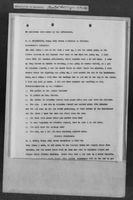 Thumbnail for 251-300 > 272 - Memo from Emmett J. Scott to Genl. E.L. Munson, Chief, Morale Branch. Re: Report made by colored Sgts. Cyrus W. Perry and I.H. Holmon.