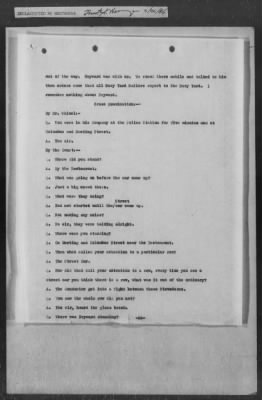 Thumbnail for 251-300 > 272 - Memo from Emmett J. Scott to Genl. E.L. Munson, Chief, Morale Branch. Re: Report made by colored Sgts. Cyrus W. Perry and I.H. Holmon.