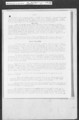 Thumbnail for 351-400 > 364 - IO-NYC to MID. Re: Maj. H.A. Strauss forwards copy of report gathered by one of Military Intelligence Allies regarding the "Negro Agitation".