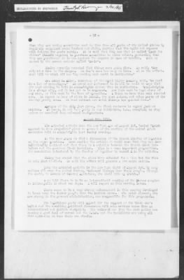 Thumbnail for 351-400 > 364 - IO-NYC to MID. Re: Maj. H.A. Strauss forwards copy of report gathered by one of Military Intelligence Allies regarding the "Negro Agitation".