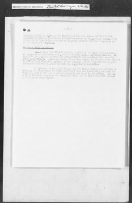 Thumbnail for 351-400 > 364 - IO-NYC to MID. Re: Maj. H.A. Strauss forwards copy of report gathered by one of Military Intelligence Allies regarding the "Negro Agitation".