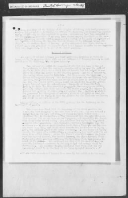 Thumbnail for 351-400 > 364 - IO-NYC to MID. Re: Maj. H.A. Strauss forwards copy of report gathered by one of Military Intelligence Allies regarding the "Negro Agitation".