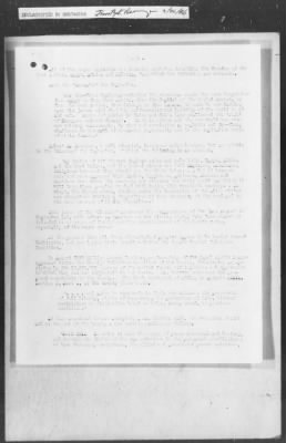 Thumbnail for 351-400 > 364 - IO-NYC to MID. Re: Maj. H.A. Strauss forwards copy of report gathered by one of Military Intelligence Allies regarding the "Negro Agitation".