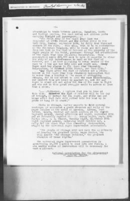 Thumbnail for 351-400 > 364 - IO-NYC to MID. Re: Maj. H.A. Strauss forwards copy of report gathered by one of Military Intelligence Allies regarding the "Negro Agitation".