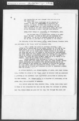 Thumbnail for 351-400 > 364 - IO-NYC to MID. Re: Maj. H.A. Strauss forwards copy of report gathered by one of Military Intelligence Allies regarding the "Negro Agitation".