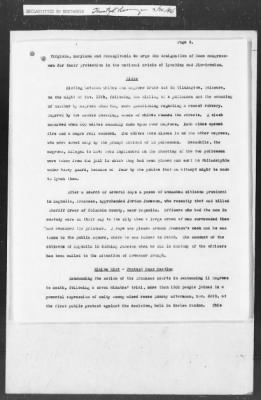 Thumbnail for 351-400 > 364 - IO-NYC to MID. Re: Maj. H.A. Strauss forwards copy of report gathered by one of Military Intelligence Allies regarding the "Negro Agitation".