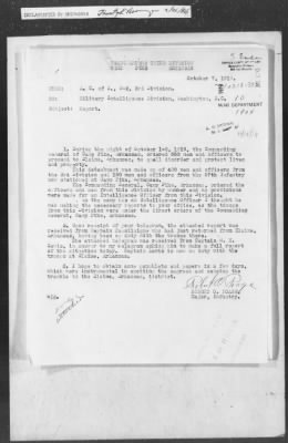 Thumbnail for 351-400 > 372 - C of S forwards letter from Mrs. M.C. Duncan, Bernie, MO, to Sec. of War. Re: Uprising in Fargo, AR.