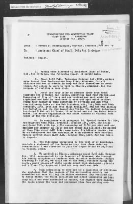 Thumbnail for 351-400 > 372 - C of S forwards letter from Mrs. M.C. Duncan, Bernie, MO, to Sec. of War. Re: Uprising in Fargo, AR.