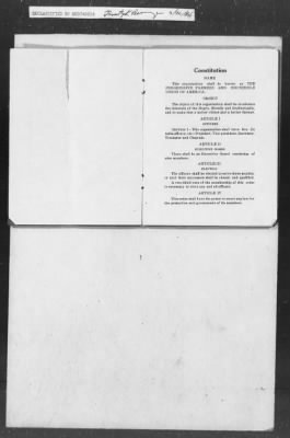 Thumbnail for 351-400 > 372 - C of S forwards letter from Mrs. M.C. Duncan, Bernie, MO, to Sec. of War. Re: Uprising in Fargo, AR.