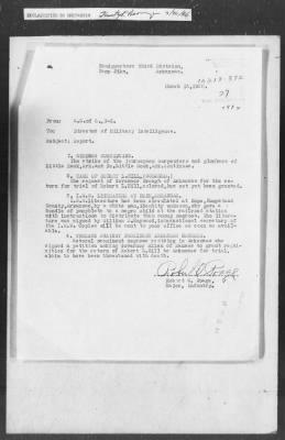 Thumbnail for 351-400 > 372 - C of S forwards letter from Mrs. M.C. Duncan, Bernie, MO, to Sec. of War. Re: Uprising in Fargo, AR.