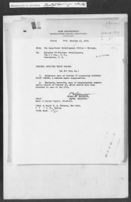 Thumbnail for 351-400 > 374 - IO-CD to D.J., Mr. A.L. Berkey, Detroit, MI. Re: The National Urban League, Eugene Kinckle Jones.