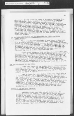 Thumbnail for 351-400 > 378 - M/A England #8211 forwards a British Secret Report. Re: Unrest among the negroes based on statement by Maj. W.H. Loving.