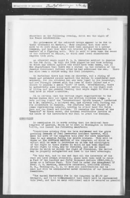 Thumbnail for 351-400 > 378 - M/A England #8211 forwards a British Secret Report. Re: Unrest among the negroes based on statement by Maj. W.H. Loving.