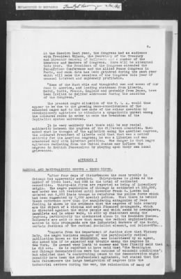 Thumbnail for 351-400 > 378 - M/A England #8211 forwards a British Secret Report. Re: Unrest among the negroes based on statement by Maj. W.H. Loving.