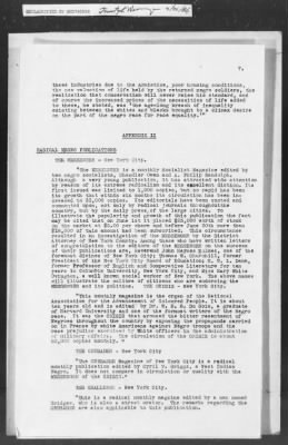 Thumbnail for 351-400 > 378 - M/A England #8211 forwards a British Secret Report. Re: Unrest among the negroes based on statement by Maj. W.H. Loving.