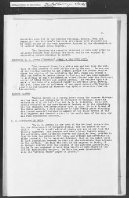 Thumbnail for 351-400 > 378 - M/A England #8211 forwards a British Secret Report. Re: Unrest among the negroes based on statement by Maj. W.H. Loving.