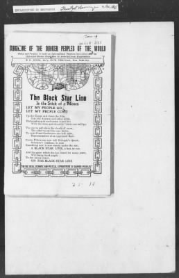 Thumbnail for 351-400 > 388 - MID, Philadelphia, PA to MID. Re: Henry E. Bryant, colored informant, head of the "Thrift of the World" society for benefit of colored race.