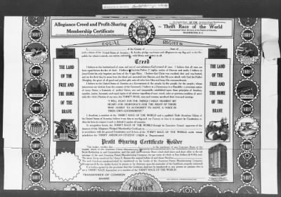 Thumbnail for 351-400 > 388 - MID, Philadelphia, PA to MID. Re: Henry E. Bryant, colored informant, head of the "Thrift of the World" society for benefit of colored race.