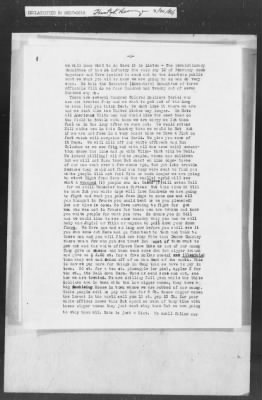 Thumbnail for 351-400 > 392 - IO-El Paso, TX to IO-Ft. Sam Houston, TX. Re: Annonymous letter from colored soldier in 24th Infantry, mailed from Columbus, NM.