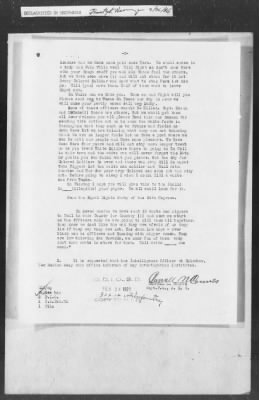 Thumbnail for 351-400 > 392 - IO-El Paso, TX to IO-Ft. Sam Houston, TX. Re: Annonymous letter from colored soldier in 24th Infantry, mailed from Columbus, NM.