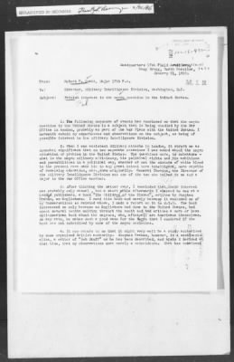 Thumbnail for 401-450 > 432 - Maj. Robert F. Hyatt, 17th F.A. to MID. Re: British interest in the negro question in the US.