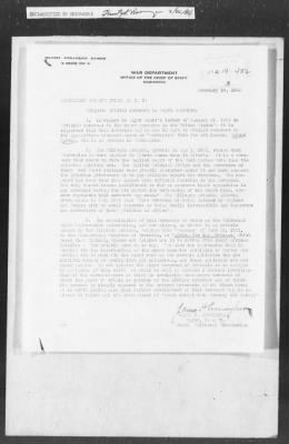 Thumbnail for 401-450 > 432 - Maj. Robert F. Hyatt, 17th F.A. to MID. Re: British interest in the negro question in the US.