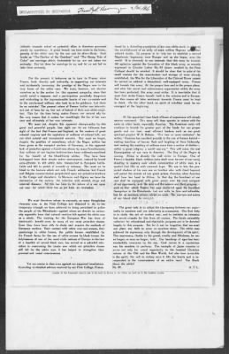 Thumbnail for 401-450 > 440 - J.E. Deckert, Chicago Union Station Co. Re: Pamphlets regarding attitude of the negro race towards the white race.