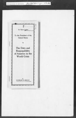 Thumbnail for 401-450 > 440 - J.E. Deckert, Chicago Union Station Co. Re: Pamphlets regarding attitude of the negro race towards the white race.