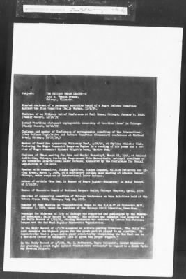 Thumbnail for 451-473 > 454 - QMG to G-2. Re: James B. Henry reported lynched at Camp Blanding.