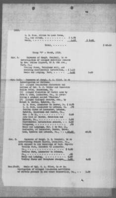 Thumbnail for Miscellaneous Files, 1909-21 > Investigation Claim of Pennsylvania against the Department of Justice (#30214)