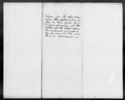 Thumbnail for Correspondence with J.C. Van Dyke