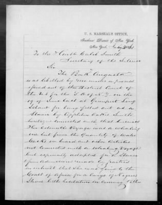 Thumbnail for Documents Relating to Slave Bark Augusta