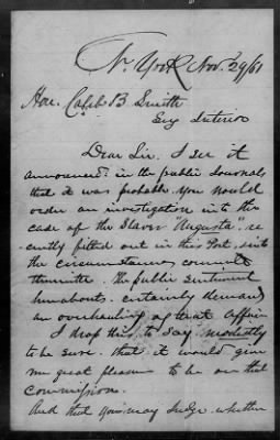 Thumbnail for Documents Relating to Slave Bark Augusta