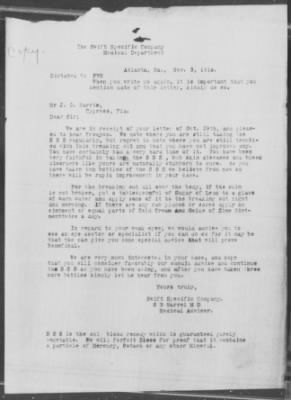 Miscellaneous Files, 1909-21 > Case #16620