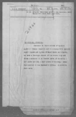 Thumbnail for Miscellaneous Files, 1909-21 > PROBABLE VIOLATION JONES REED AMENDMENT (#20966)