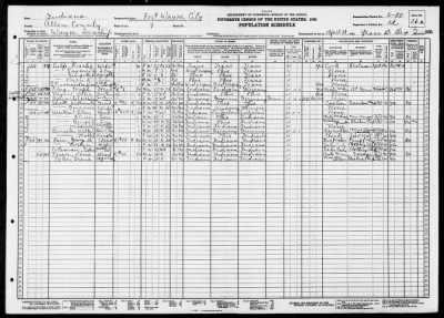 Thumbnail for FORT WAYNE CITY, WARD 9 > 2-38