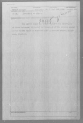 Miscellaneous Files, 1909-21 > Various (#20195)