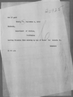 Miscellaneous Files, 1909-21 > Case #20925