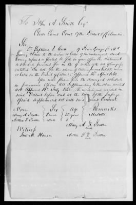 Thumbnail for Petitions Filled Under The Act Of July 12, 1862 > Mason, John