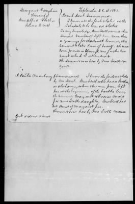 Petitions Filled Under The Act Of July 12, 1862 > Langhorn, Margaret