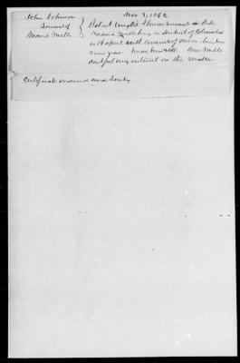 Thumbnail for Petitions Filled Under The Act Of July 12, 1862 > Johnson, John