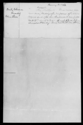 Thumbnail for Petitions Filled Under The Act Of July 12, 1862 > Johnson, Emily