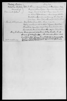 Thumbnail for Petitions Filled Under The Act Of July 12, 1862 > Jordan, Patsy